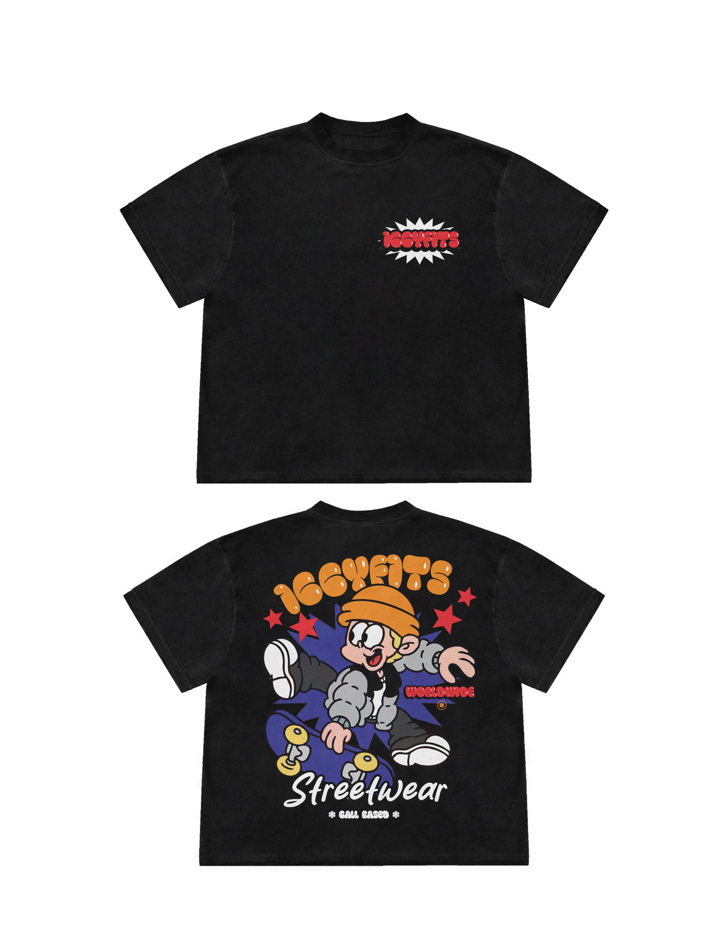 ICCY FITS Skater Tee Max Heavyweight T-Shirt