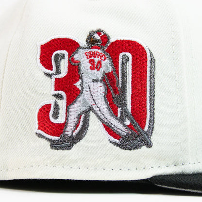 Cincinnati Reds “Ken Griffey 30” Side Patch Fitted Hat