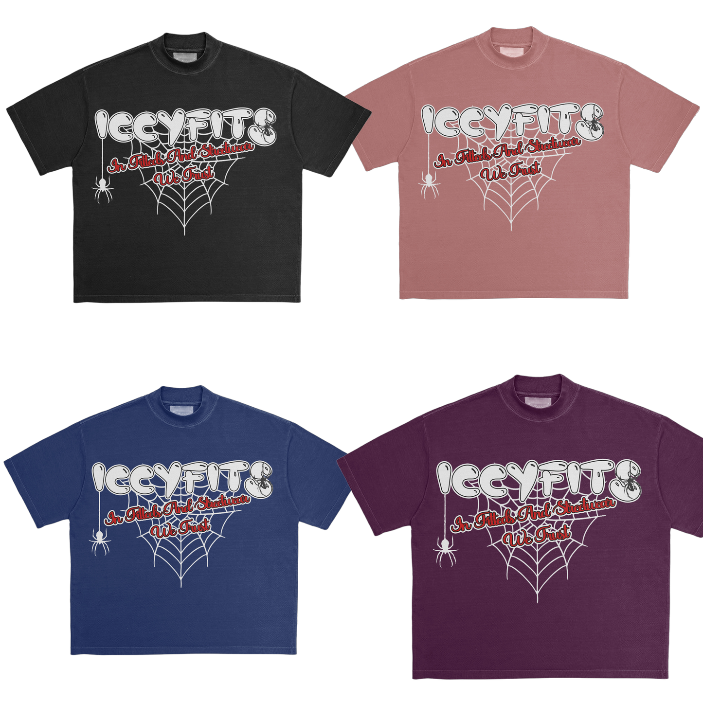 ICCYFITS Spider Heavyweight T-Shirt