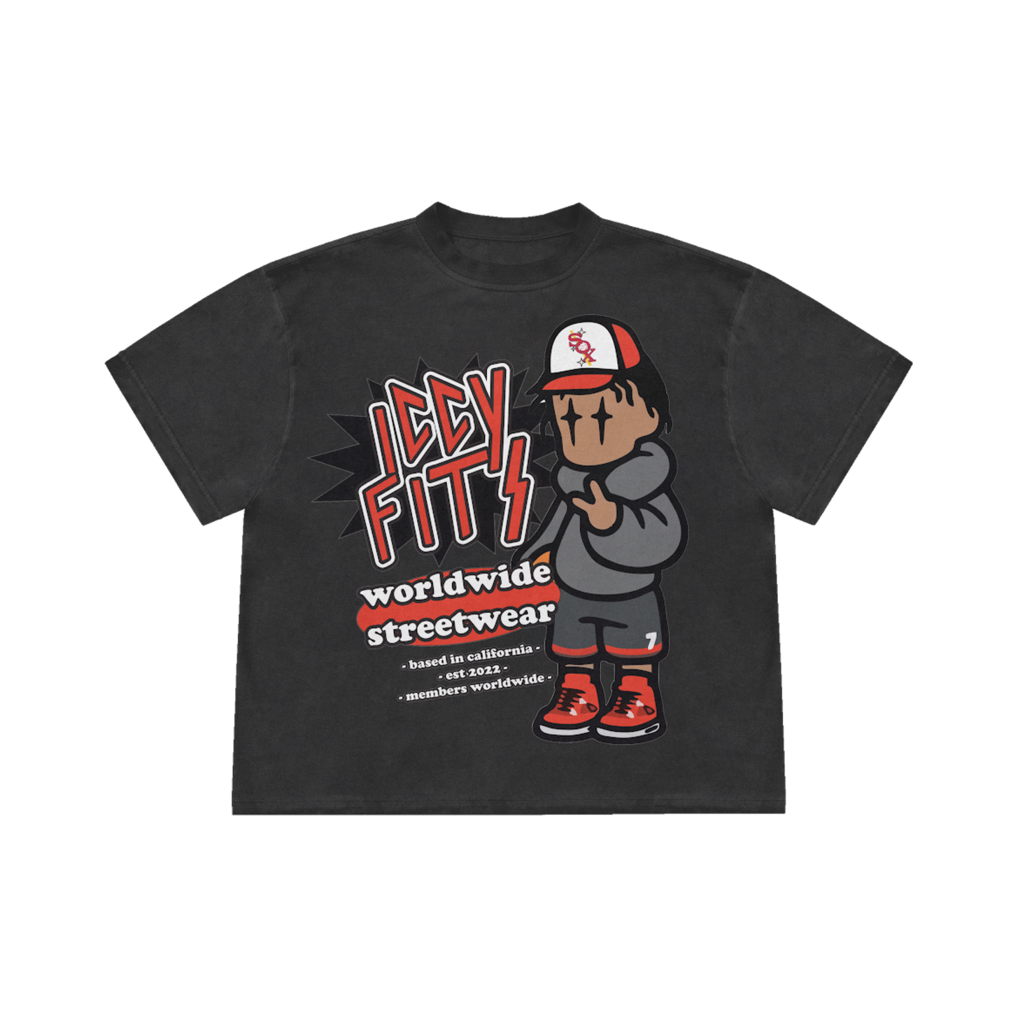 ICCYFITS Character Max Heavyweight T-Shirt