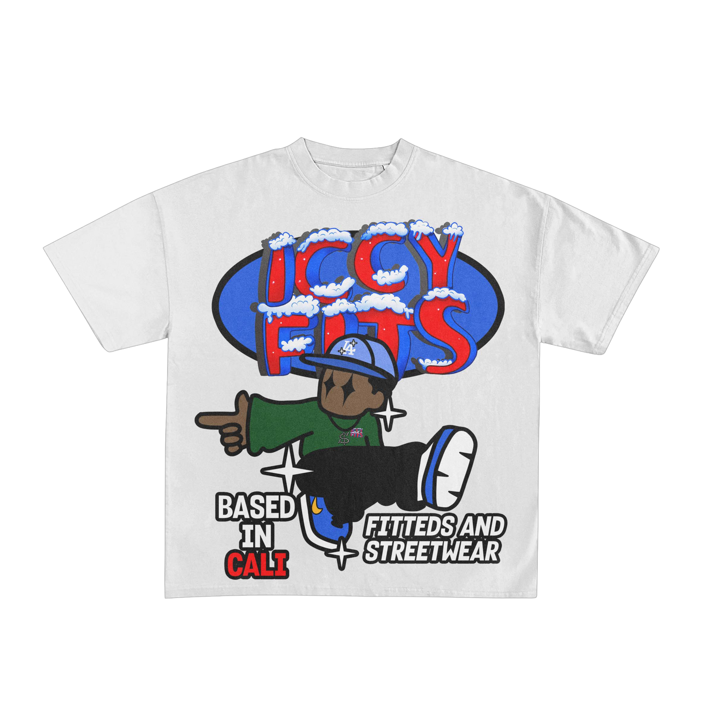 ICCYFITS Fitteds and Streetwear Max Heavyweight T-Shirt